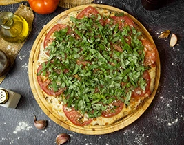 [NOTTE] PIZZERIA NOTTE: NAPOLITANA CON AJO Y ALBAHACA